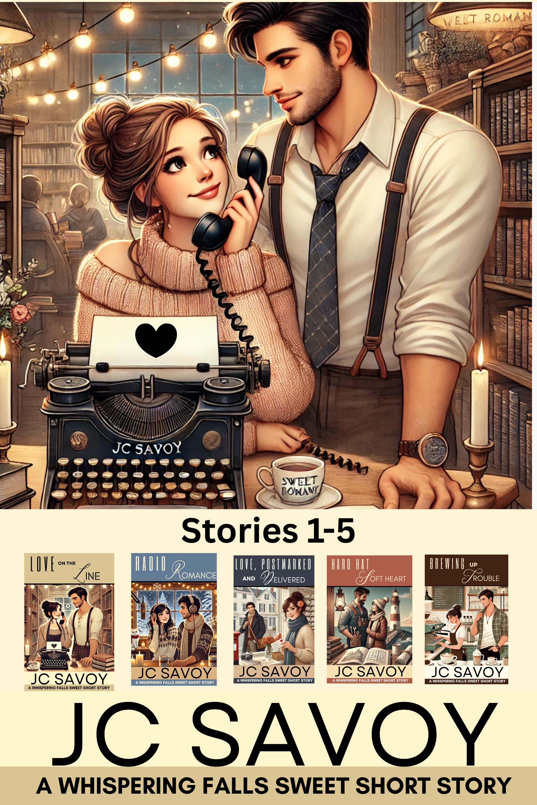 Whispering Falls Short Story Collection 1-5